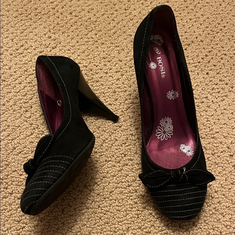 Bosi leather Heels